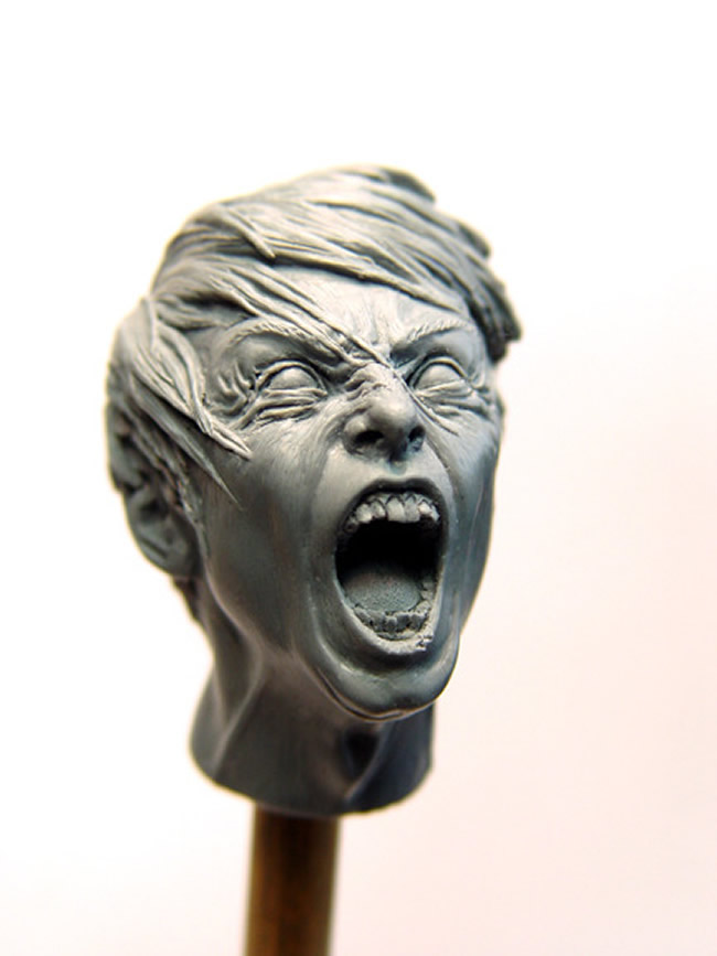 Adam Beane hyper realists sculptures